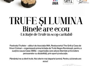 Festivalul Trufelor organizeaza prima licitație de trufe în scop caritabil