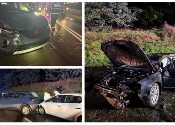 Detalii despre carambolul de la Cumpărătura, unde au fost implicate patru autoturisme. Două persoane au fost rănite și o minoră de 14 ani a suferit un atac de panică