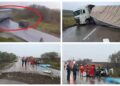 Doi oameni nevinovați au fost uciși de un TIR scăpat de sub control, pe raza localității Cristești. Șoferul profesionist a refuzat transportul la spital