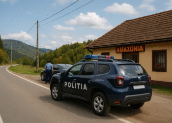 Șofer beat din Fundu Moldovei, prins după ce a încercat să fugă într-un bar și să-i ducă de nas pe polițiști spunând că a condus fratele său