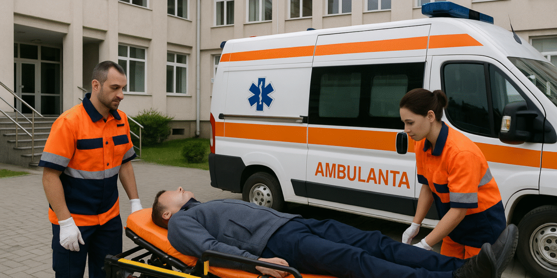 Un bărbat a murit subit la sediul DGASPC Suceava, în timpul unei evaluări medicale