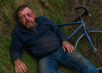 Amendă de 1.215 lei pentru un biciclist beat, găsit într-un șanț din Drăgușeni