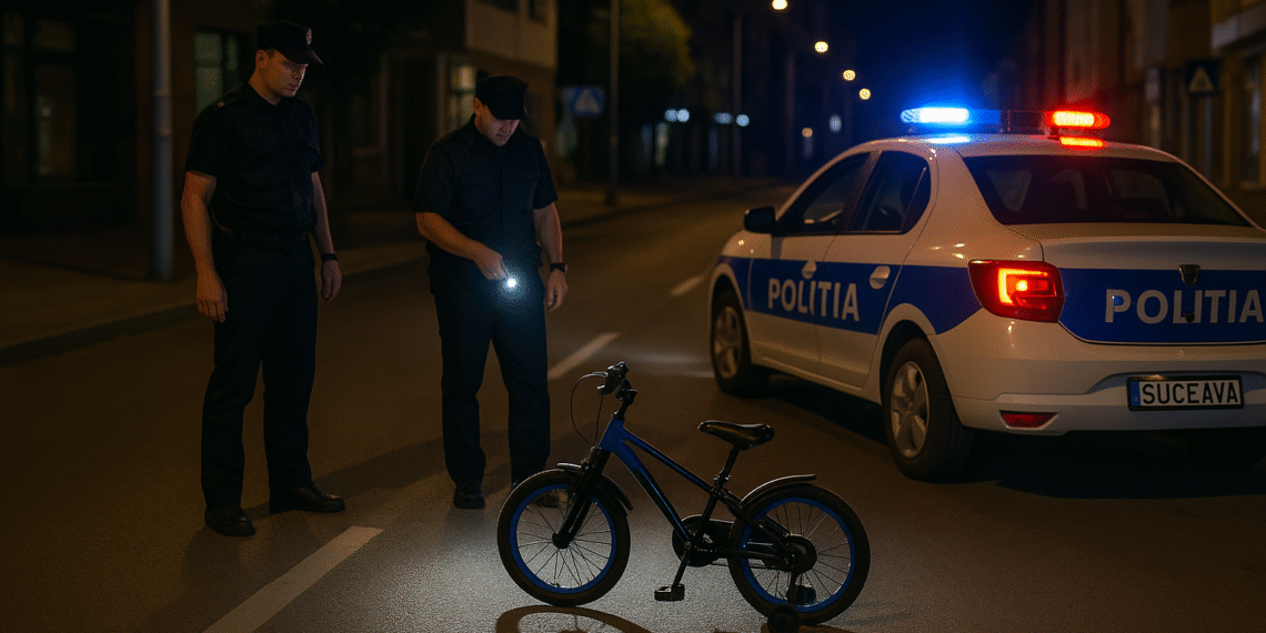 Copil de 8 ani din Suceava, dat dispărut după ce a plecat cu bicicleta. A fost găsit în siguranță la un coleg de clasă