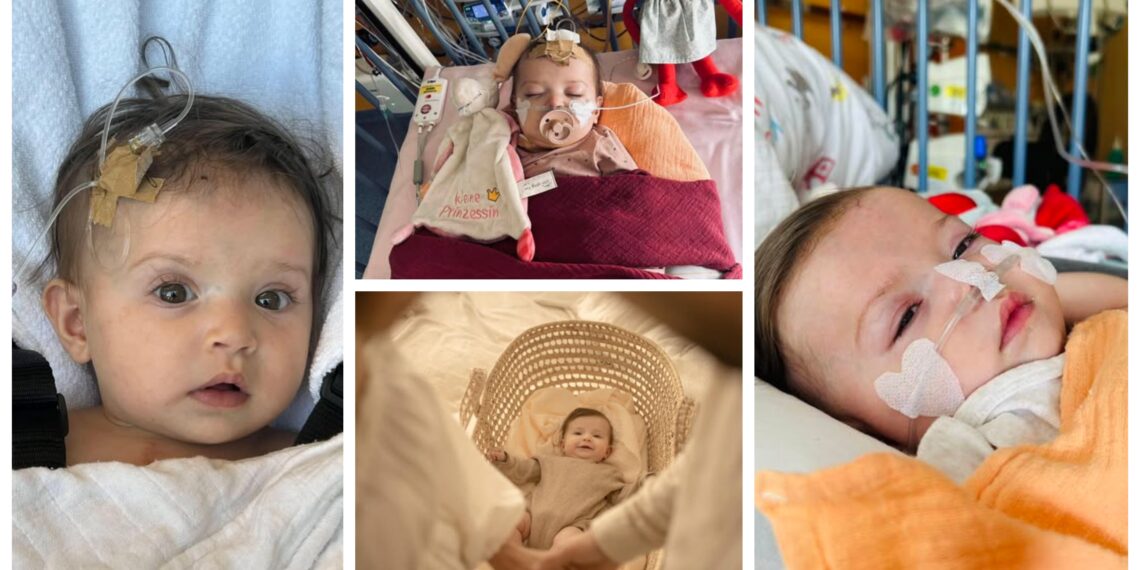 Ultimele ore pentru Ellis! Timpul se scurge pentru micuța de trei ani. Mai este nevoie de 70.000 de euro pentru a o salva