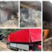 Cabana unui bucureștean din Brodina, mistuită de flăcări. Focul ar fi izbucnit de la un acumulator electric lăsat sub sarcină