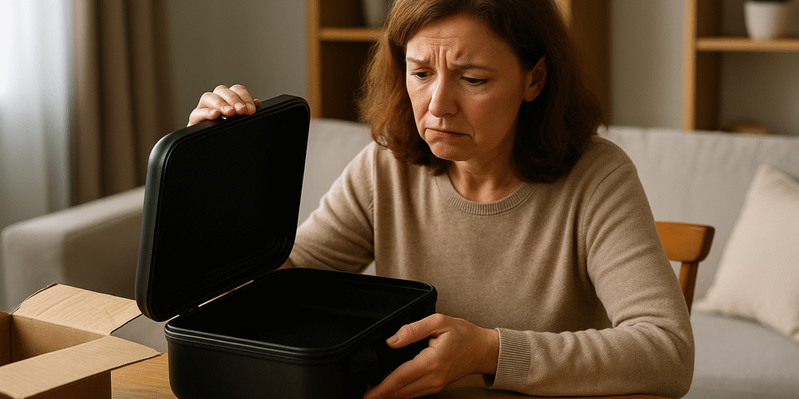 Femeie din Suceava înșelată pe Facebook. A comandat un GPS de 410 lei, dar a primit o valiză goală