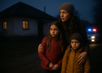 O femeie din Moldovița și-a luat copiii și a plecat la părinții ei, după ce soțul s-a îmbătat și a amenințat-o de față cu fiicele sale
