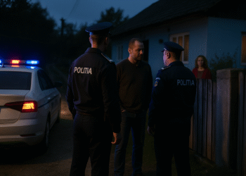 A sunat la 112 și a reclamat că soția e beată și vrea să-l denunțe. Polițiștii l-au dat afară de acasă pentru 5 zile