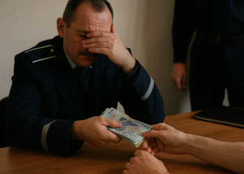Polițist șpăgar din Horodniceni, condamnat la peste 8 ani de închisoare. A cerut 1.000 de euro mită, apoi a înapoiat banii când a aflat că e cercetat de DGA