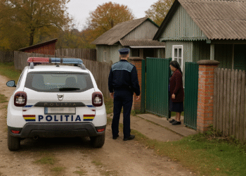 Fostul soț a venit nepoftit la poarta unei femei din Arbore. Poliția a deschis dosar penal pentru violare de domiciliu