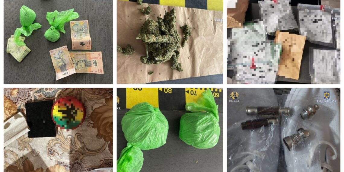 Membrii unei rețele de traficanți de droguri din zona Siret culeg ”roadele” infracțiunilor comise. Cannabis, cristale 3-MMC și pastile de MDMA vândute unui investigator sub acoperire