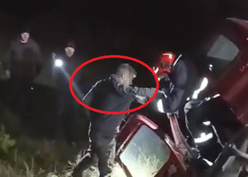 Beat, fără permis și cu o dubiță furată, s-a răsturnat în lan după o urmărire ca-n filme, de la Voitinel până la Marginea