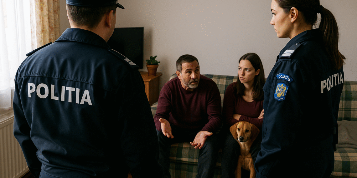 Polițiștii au fost chemați să liniștească spiritele într-o familie din Arbore. Bărbatul a sunat la 112 după ce s-ar fi certat cu iubita pe motiv că aceasta ținea un câine în locuință