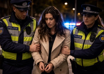 Bucureșteancă reținută 24 de ore după ce și-a trimis singură mesaje de amenințare și a susținut că provin de la fostul soț din Suceava