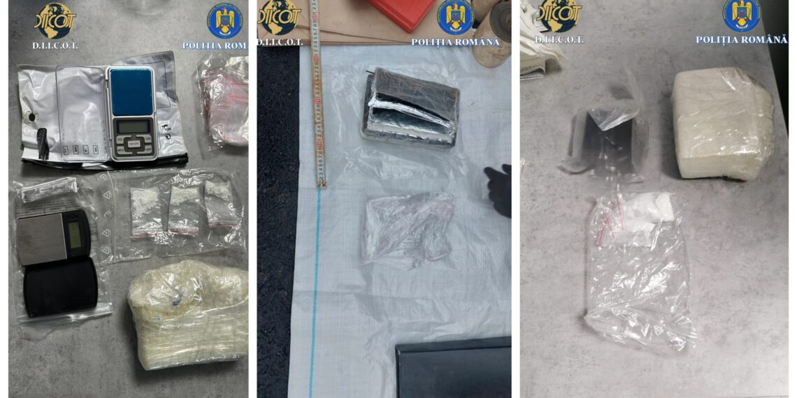 Flagrant cu 1 kilogram de cocaină în parcarea Shopping City Suceava. ”Marfa” a fost vândută cu 25.900 euro și 10.000 lei către un agent sub acoperire