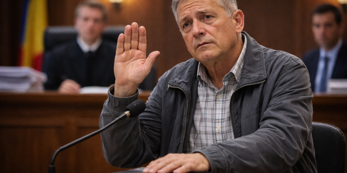 Bărbat condamnat la 9 luni de închisoare cu suspendare pentru că a mințit sub jurământ într-un proces de trafic de minori