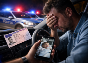 Închisoare cu suspendare pentru un sucevean prins băut la volan în Polonia, care a mințit în România că și-a pierdut permisul pentru a-și duce copilul grav bolnav la spital