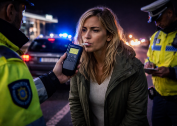 Șoferiță beată depistată la volanul unui Land Rover, la Bucșoaia