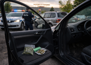 1 an și 7 luni de închisoare cu executare pentru un individ prins cu 2,36 grame de canabis în mașină. A fost implicat într-o tamponare în parcarea Shopping City Suceava și a fugit de la fața locului