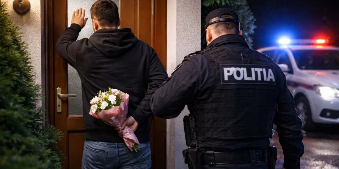 A vrut să se împace cu fosta iubită de Ziua Femeii și a ajuns în arest după ce i-a bătut la ușă