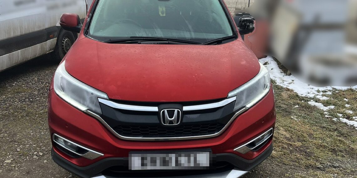 Mașină furată din Marea Britanie, descoperită de polițiștii de frontieră suceveni