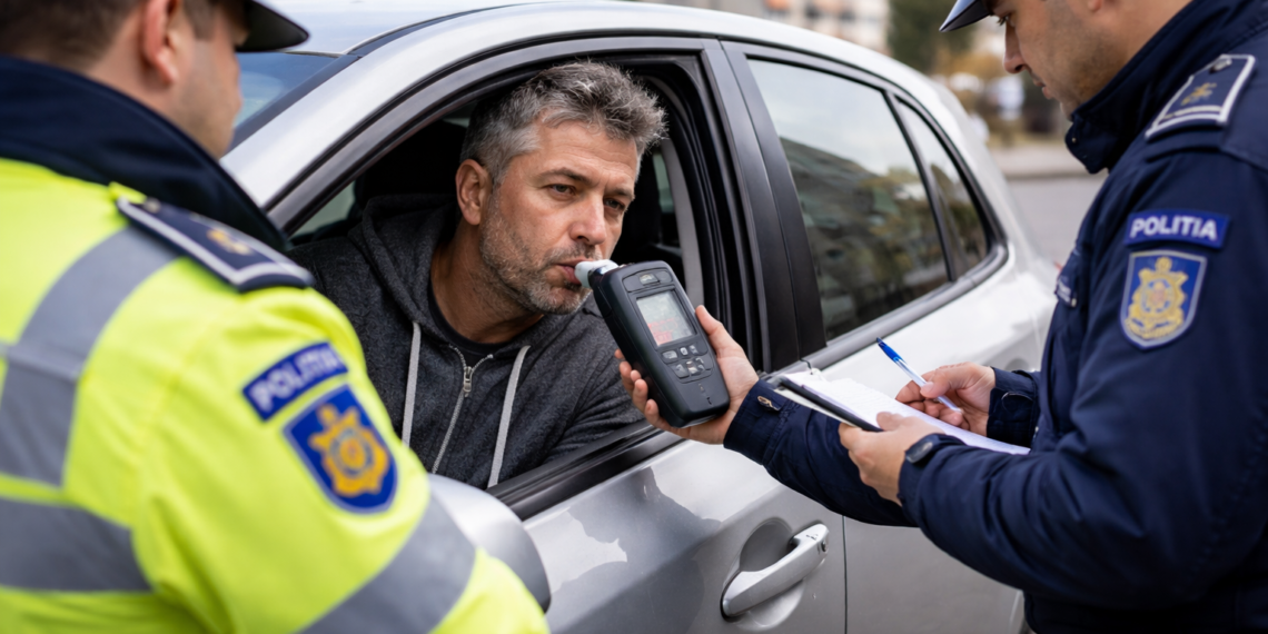 Șofer beat și fără permis, depistat plimbându-se prin cartierul Obcini, în mijlocul zilei. Mașina avea RCA-ul expirat