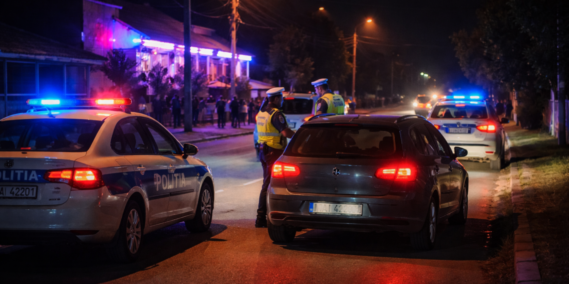 Noapte de discotecă terminată cu dosar penal pentru un șofer din Stamate. A ieșit clătinându-se din club și s-a urcat la volan