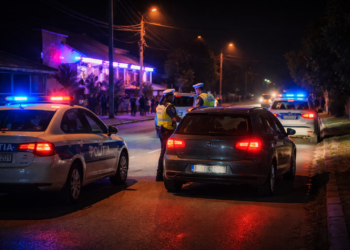 Noapte de discotecă terminată cu dosar penal pentru un șofer din Stamate. A ieșit clătinându-se din club și s-a urcat la volan