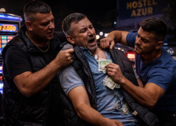 Detalii despre tâlhăria pentru care Superman din Rădăuți a fost arestat preventiv. Împreună cu un tovarăș au jefuit un ucrainean care câștigase 12.000 de lei la păcănele, în curtea Hostelului Azur