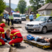 Două tinere de 19 și 16 ani, lovite de un șofer beat, la Tișăuți. Victimele au ajuns la spital