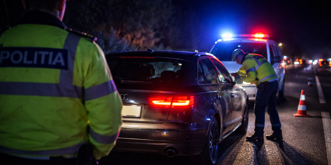 Amendă de 2.600 de lei pentru un șofer beat care s-a luat la întrecere cu polițiștii prin Grănicești