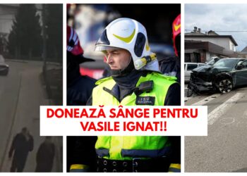 Apel disperat pentru Vasile Ignat, pietonul spulberat pe un trotuar din Fălticeni de bolidul BMW al unui afacerist local. Victima este în stare gravă și are nevoie urgentă de sânge