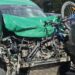 Accident grav la Vama între trei autoturisme și un biciclist. Două victime au fost transportate la spital