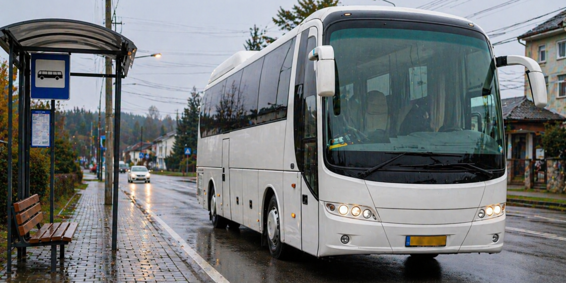 Pasager rănit într-un autocar la Rădăuți, după o frânare bruscă. Bărbatul călătorea în picioare, deși șoferul i-a cerut să se așeze