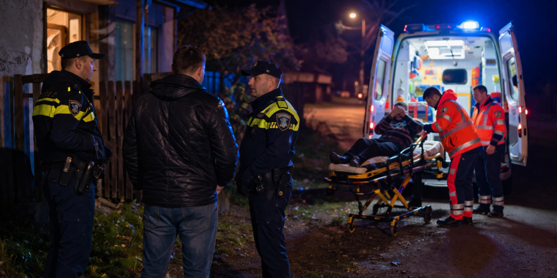 Bărbat bătut în propria curte de fostul concubin al soției, la Preutești