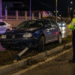Beat criță la volan, bărbat de 62 de ani a sărit cu mașina peste scuar și a ajuns pe contrasens, la Șcheia