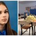O bancă goală și un liceu în lacrimi. Durere fără margini la Colegiul ”Dragoș Vodă” din Câmpulung Moldovenesc, după moartea elevei de clasa a XII-a căzute de la etajul 5 al unui bloc