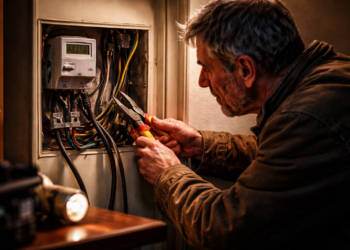 Racordat ilegal la curent. Un bărbat din Rădăuți, prins că fura energie electrică