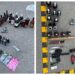 Au venit la ”shopping”, înarmați cu cuțite, un topor și o bâtă. Patru persoane din Prahova, prinse după ce au încercat să fure alcool din magazin