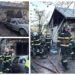 Incendiu la o gospodărie din Moara, după ce panoul electric a luat foc. Două minore s-au autoevacuat la timp