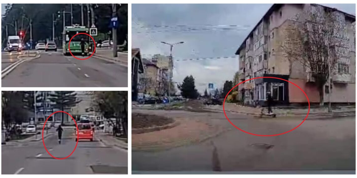 Copii pe trotinete electrice, printre mașini în Suceava, fără reguli și fără frică. Părinții le cumpără distracția, dar le pun viața în pericol