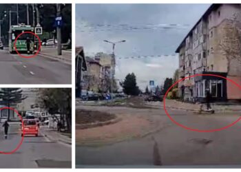 Copii pe trotinete electrice, printre mașini în Suceava, fără reguli și fără frică. Părinții le cumpără distracția, dar le pun viața în pericol