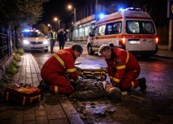Bărbat fără adăpost, găsit în comă pe Bulevardul George Enescu din Suceava