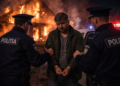 Bosânceanul care s-a îmbătat de supărare că a fost părăsit de soție și și-a incendiat casa a fost ”cazat” 24 de ore în arest
