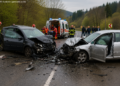 Șofer beat criță, implicat într-un accident frontal la Mironu. O fetiță de 5 ani, aflată într-o mașină care circula regulamentar, a ajuns la spital