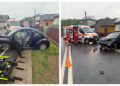 O șoferiță de 29 de ani din Botoșani a ajuns la spital împreună cu fiul ei de 3 ani, după ce a pierdut controlul mașinii într-o curbă, la Păltinoasa