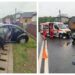 O șoferiță de 29 de ani din Botoșani a ajuns la spital împreună cu fiul ei de 3 ani, după ce a pierdut controlul mașinii într-o curbă, la Păltinoasa