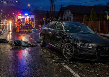 Tânăr de 20 de ani din Ostra, reținut după ce a lovit doi adolescenți cu un Audi, a fugit de la locul accidentului și a încercat să pună o fată să spună că ea conducea mașina. Avea permisul suspendat până săptămâna viitoare