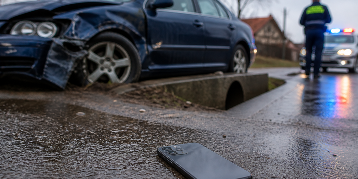 Sucevean ”turnat” poliției de propriul iPhone, în timp ce încerca să mușamalizeze un accident. Telefonul a sunat la 112 și l-a dat în primire oamenilor legii