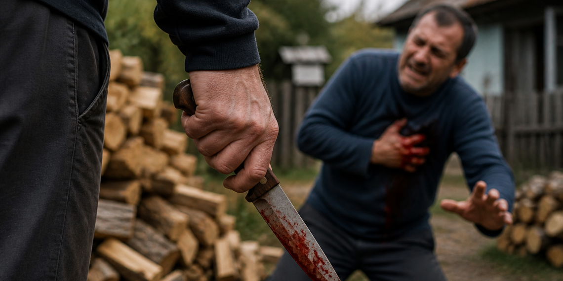 Fost violator, condamnat DEFINITIV la 5 ani de închisoare pentru că și-a înjunghiat fratele în piept. Agresorul era beat și a pornit scandalul cu victima, care muncea la o stivă de lemne